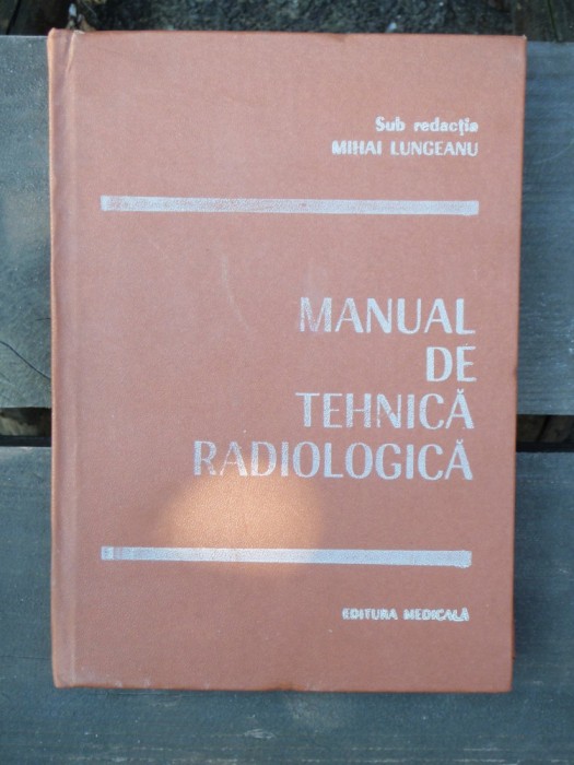 Manual De Tehnica Radiologica Download